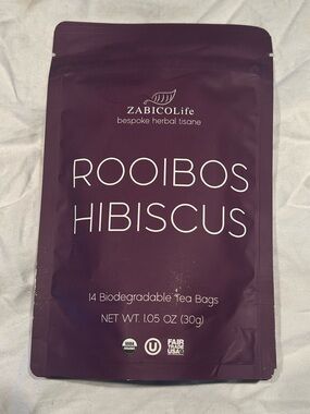 ZABICOLife Rooibos Hibiscus Tea